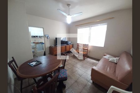 Sala de apartamento para alugar com 2 quartos, 72m² em Itararé, São Vicente