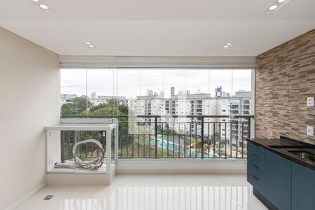 Varanda de apartamento à venda com 2 quartos, 83m² em Santo Amaro, São Paulo