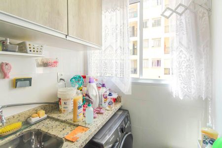 Área de Serviço de apartamento para alugar com 2 quartos, 45m² em Jardim Imperador (zona Leste), São Paulo