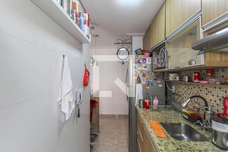 Cozinha de apartamento para alugar com 2 quartos, 45m² em Jardim Imperador (zona Leste), São Paulo