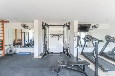 Área comum - Academia de apartamento para alugar com 2 quartos, 45m² em Jardim Imperador (zona Leste), São Paulo