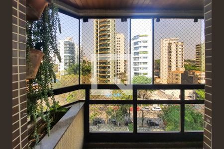 Apartamento à venda com 217m², 4 quartos e 3 vagasVaranda do Quarto 1/Escritório
