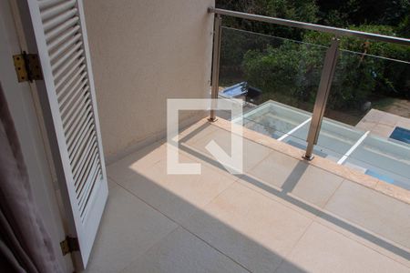 Casa de condomínio à venda com 384m², 4 quartos e 4 vagasVARANDA DO QUARTO 3