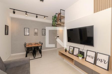 Sala de apartamento para alugar com 1 quarto, 50m² em Consolação, São Paulo