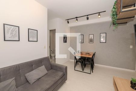 Sala de apartamento para alugar com 1 quarto, 50m² em Consolação, São Paulo