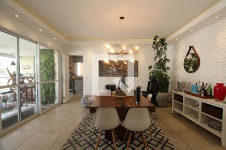 Sala de apartamento para alugar com 3 quartos, 141m² em Vila Andrade, São Paulo