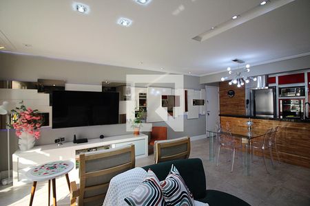 Sala  de apartamento à venda com 2 quartos, 91m² em Vila Lusitania, São Bernardo do Campo
