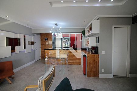 Sala  de apartamento à venda com 2 quartos, 91m² em Vila Lusitania, São Bernardo do Campo