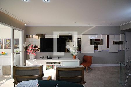Sala  de apartamento à venda com 2 quartos, 91m² em Vila Lusitania, São Bernardo do Campo
