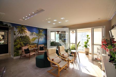 Sala  de apartamento à venda com 2 quartos, 91m² em Vila Lusitania, São Bernardo do Campo