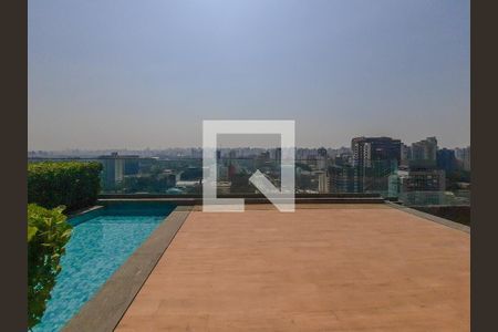 Área comum - Piscina de apartamento para alugar com 2 quartos, 77m² em Indianópolis, São Paulo
