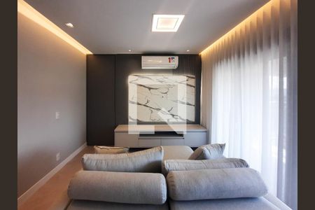 Sala de apartamento para alugar com 2 quartos, 77m² em Indianópolis, São Paulo