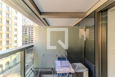 Varanda de kitnet/studio à venda com 1 quarto, 40m² em Santa Efigênia, São Paulo