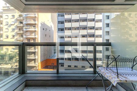 Varanda de kitnet/studio à venda com 1 quarto, 40m² em Santa Efigênia, São Paulo