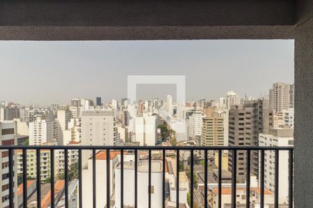 Varanda do Studio de kitnet/studio à venda com 1 quarto, 27m² em Vila Buarque, São Paulo