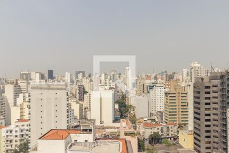 Varanda do Studio de kitnet/studio à venda com 1 quarto, 27m² em Vila Buarque, São Paulo