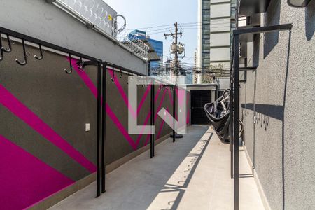 Área comum - Bicicletário de apartamento para alugar com 1 quarto, 29m² em Pinheiros, São Paulo
