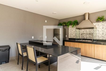 Área comum - Churrasqueira de apartamento para alugar com 1 quarto, 29m² em Pinheiros, São Paulo