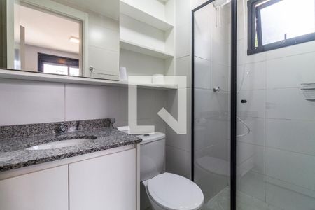 Apartamento para alugar com 29m², 1 quarto e sem vaga Apartamento para alugar com 29m², 1 quarto e sem vagaBanheiro