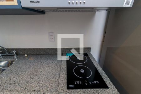 Cozinha de kitnet/studio à venda com 1 quarto, 25m² em Brooklin, São Paulo