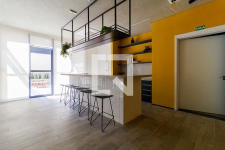 Área comum de kitnet/studio à venda com 1 quarto, 25m² em Brooklin, São Paulo