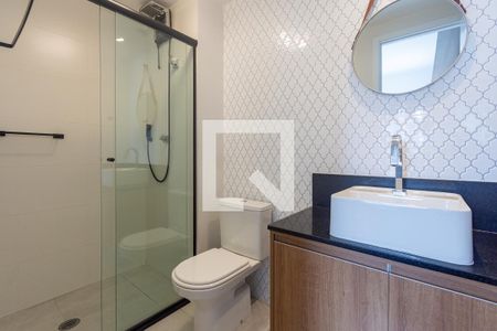 Studio para alugar com 35m², 1 quarto e sem vagaBanheiro da Suíte