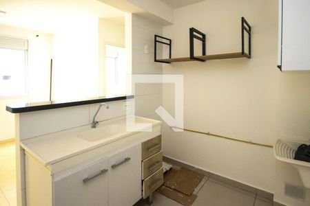 Apartamento para alugar com 36m², 2 quartos e sem vagaCozinha e Área de Serviço