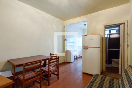 Sala de apartamento para alugar com 1 quarto, 34m² em Guilhermina, Praia Grande