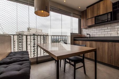 Sala de Jantar de apartamento à venda com 2 quartos, 53m² em Alphaville Empresarial, Barueri