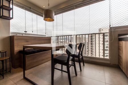 Sala de Jantar de apartamento à venda com 2 quartos, 53m² em Alphaville Empresarial, Barueri