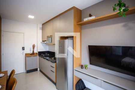 Sala/Cozinha de apartamento para alugar com 1 quarto, 26m² em Ipiranga, São Paulo