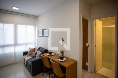 Sala/Cozinha de apartamento para alugar com 1 quarto, 26m² em Ipiranga, São Paulo
