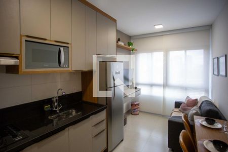 Sala/Cozinha de apartamento para alugar com 1 quarto, 26m² em Ipiranga, São Paulo