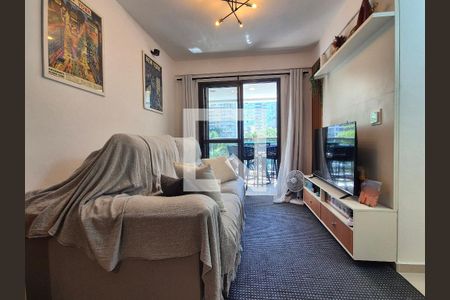 Sala de apartamento para alugar com 2 quartos, 63m² em Recreio dos Bandeirantes, Rio de Janeiro