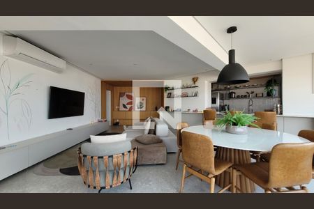 Apartamento à venda com 160m², 3 quartos e 3 vagas Apartamento à venda com 160m², 3 quartos e 3 vagasSala