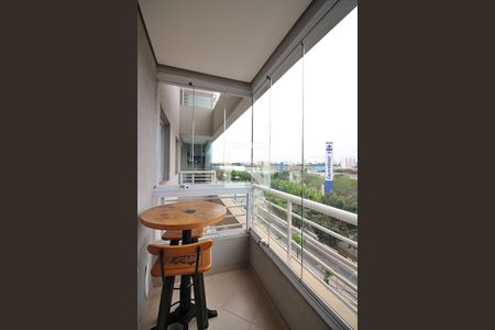 Sala/Quarto Varanda  de kitnet/studio para alugar com 1 quarto, 42m² em Rudge Ramos, São Bernardo do Campo