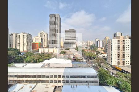 Vista do Quarto de apartamento para alugar com 1 quarto, 36m² em Vila Pompéia, São Paulo