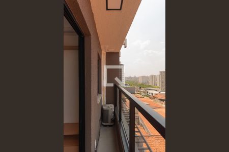 Sacada da Sala de apartamento à venda com 1 quarto, 34m² em Parque Industrial, Campinas