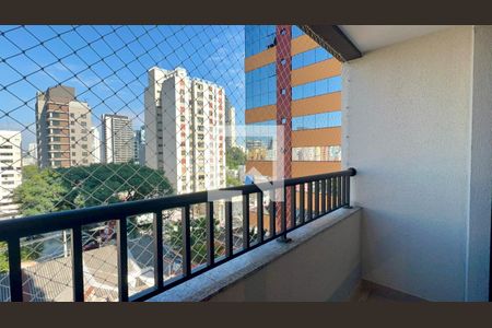 Varanda de kitnet/studio para alugar com 1 quarto, 28m² em Pinheiros, São Paulo