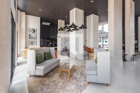 Apartamento para alugar com 28m², 1 quarto e sem vagaÁrea comum - Salão de festas