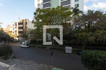Vista da Sala de apartamento à venda com 1 quarto, 49m² em Petrópolis, Porto Alegre