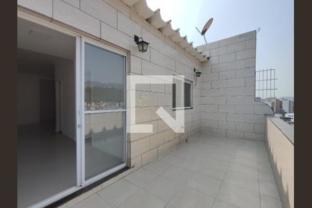 Varanda da Sala de apartamento para alugar com 2 quartos, 87m² em São Francisco Xavier, Rio de Janeiro