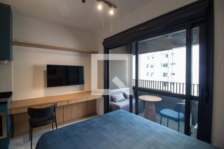 Studio de kitnet/studio para alugar com 1 quarto, 27m² em Campo Belo, São Paulo
