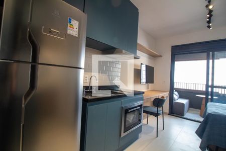 Studio para alugar com 27m², 1 quarto e sem vaga Studio para alugar com 27m², 1 quarto e sem vagaCozinha