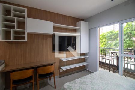 Quarto - Studio de kitnet/studio à venda com 1 quarto, 25m² em Campo Belo, São Paulo