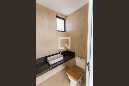 Lavabo na Sala de apartamento à venda com 3 quartos, 90m² em Cidade Nova, Belo Horizonte