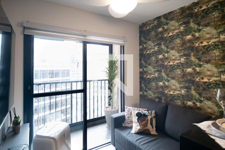 Sala de apartamento para alugar com 2 quartos, 55m² em Centro, São Paulo