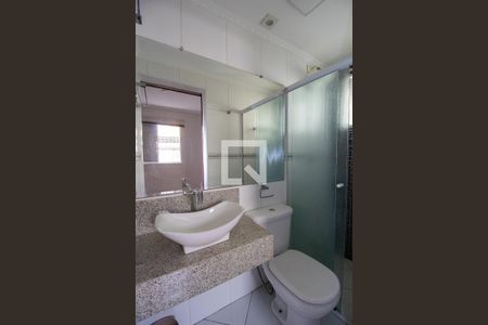 Banheiro da Suíte de apartamento para alugar com 1 quarto, 60m² em Parque Bandeirantes I (nova Veneza), Sumaré