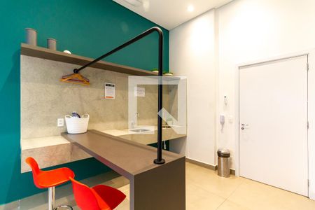 Studio para alugar com 33m², 1 quarto e sem vagaLavanderia