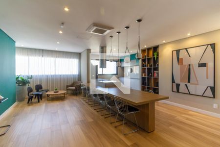 Studio para alugar com 33m², 1 quarto e sem vagaÁrea comum - Salão de festas